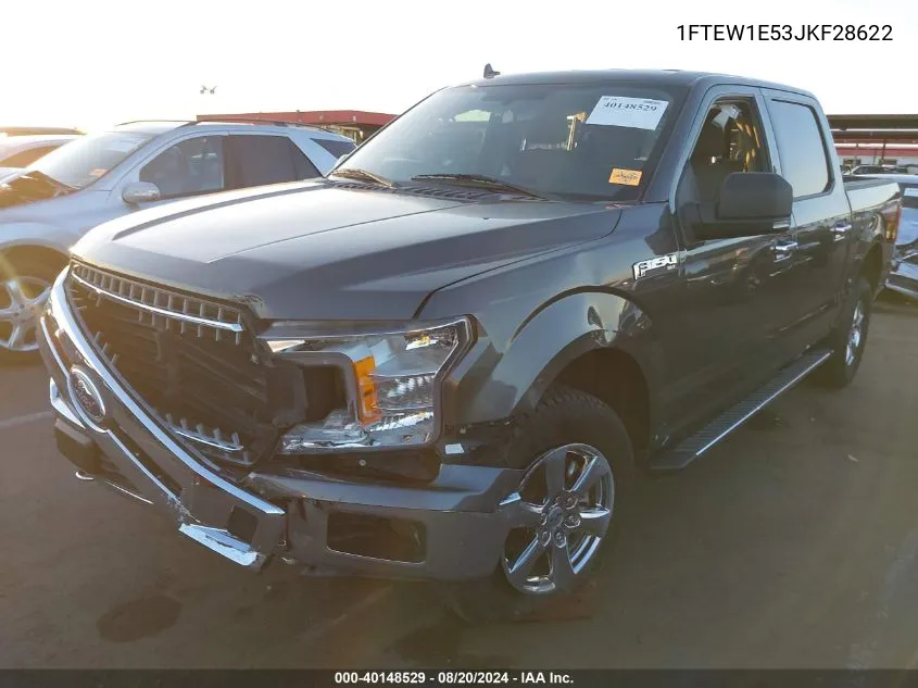 1FTEW1E53JKF28622 2018 Ford F-150 Xlt