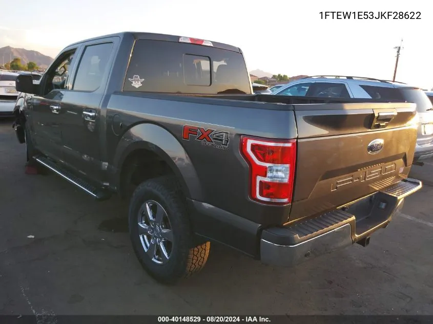 1FTEW1E53JKF28622 2018 Ford F-150 Xlt