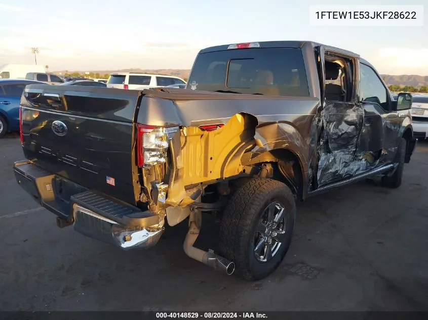 1FTEW1E53JKF28622 2018 Ford F-150 Xlt