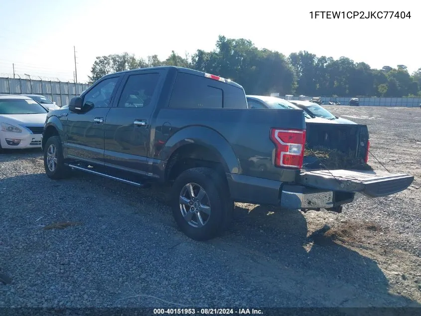 1FTEW1CP2JKC77404 2018 Ford F150 Supercrew