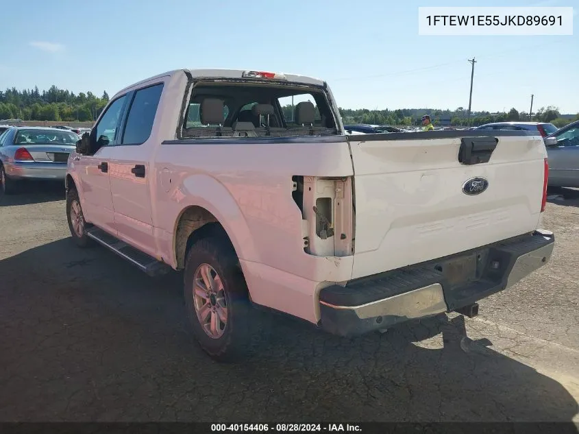 1FTEW1E55JKD89691 2018 Ford F-150 Xlt