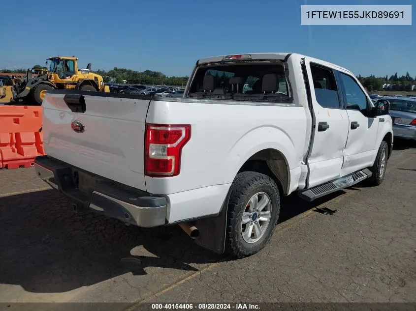 1FTEW1E55JKD89691 2018 Ford F-150 Xlt