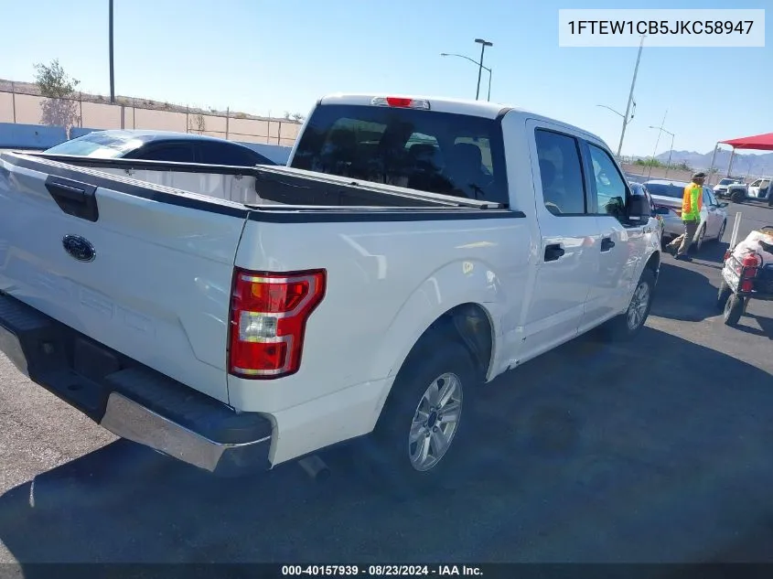 1FTEW1CB5JKC58947 2018 Ford F-150 Xlt