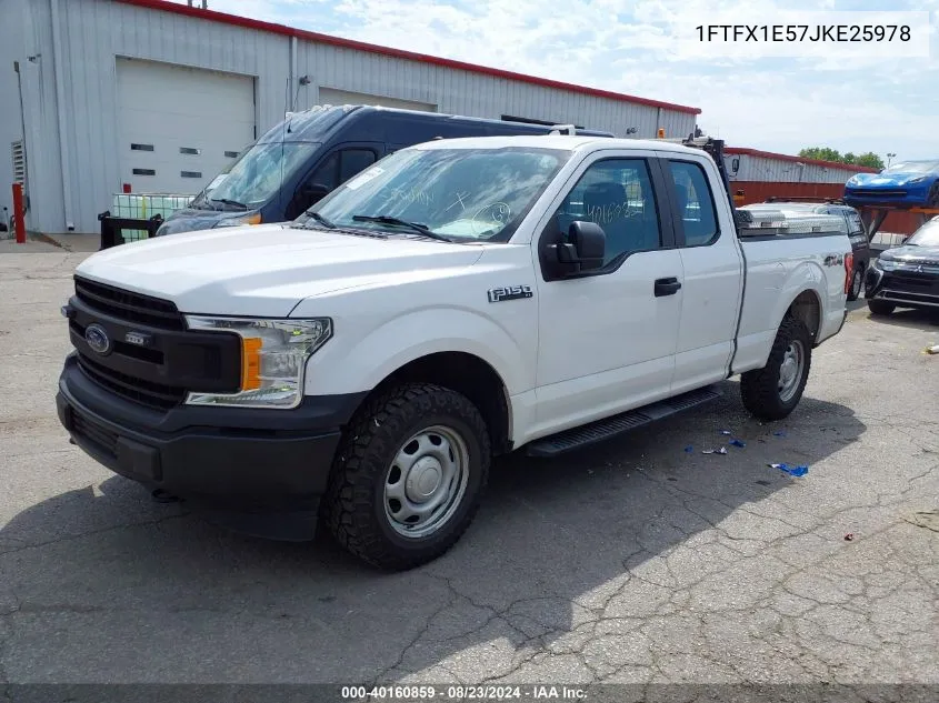 2018 Ford F-150 Xl VIN: 1FTFX1E57JKE25978 Lot: 40160859