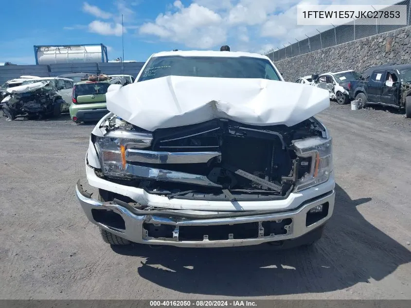 1FTEW1E57JKC27853 2018 Ford F-150 Lariat