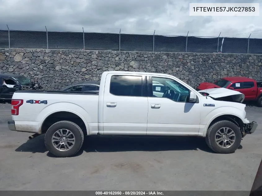 1FTEW1E57JKC27853 2018 Ford F-150 Lariat