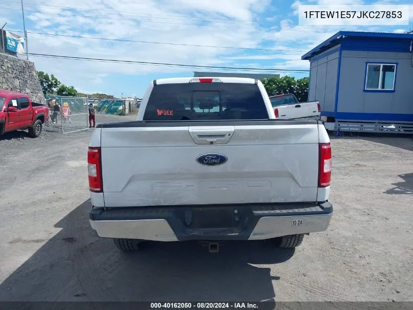 1FTEW1E57JKC27853 2018 Ford F-150 Lariat