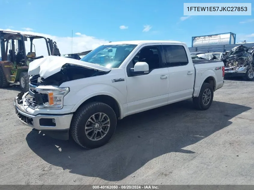 1FTEW1E57JKC27853 2018 Ford F-150 Lariat