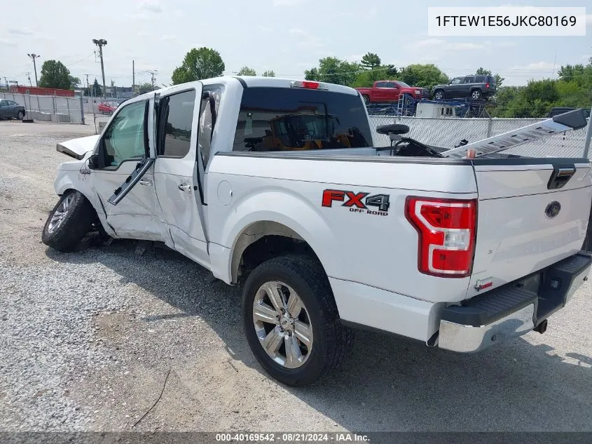 1FTEW1E56JKC80169 2018 Ford F-150 Xlt