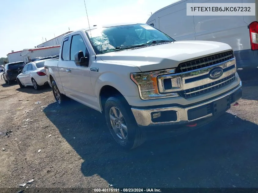 1FTEX1EB6JKC67232 2018 Ford F-150 Xlt