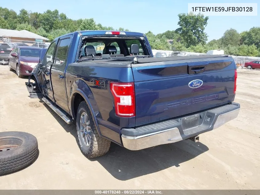 1FTEW1E59JFB30128 2018 Ford F-150 Lariat