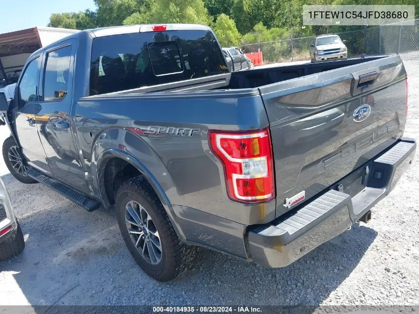 1FTEW1C54JFD38680 2018 Ford F-150 Xlt