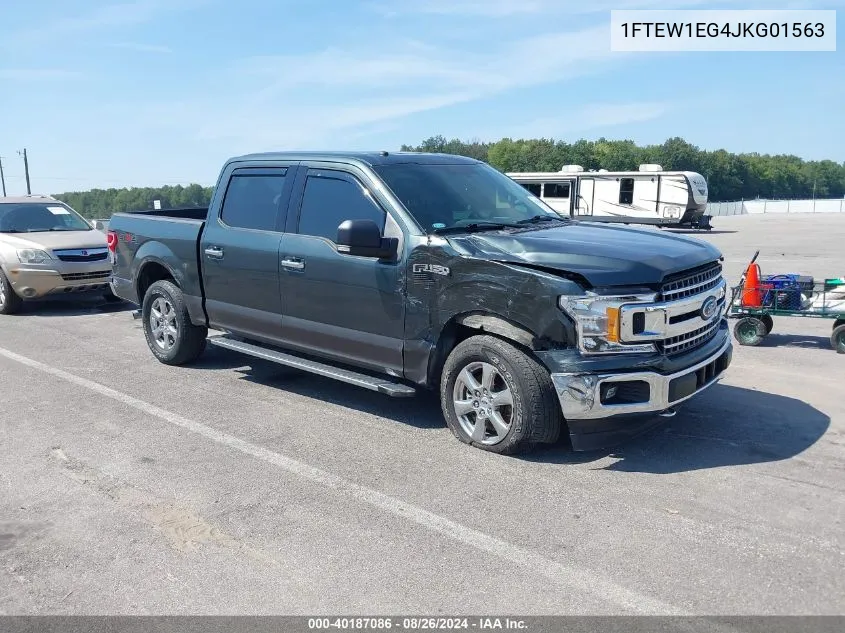 2018 Ford F-150 Xlt VIN: 1FTEW1EG4JKG01563 Lot: 40187086