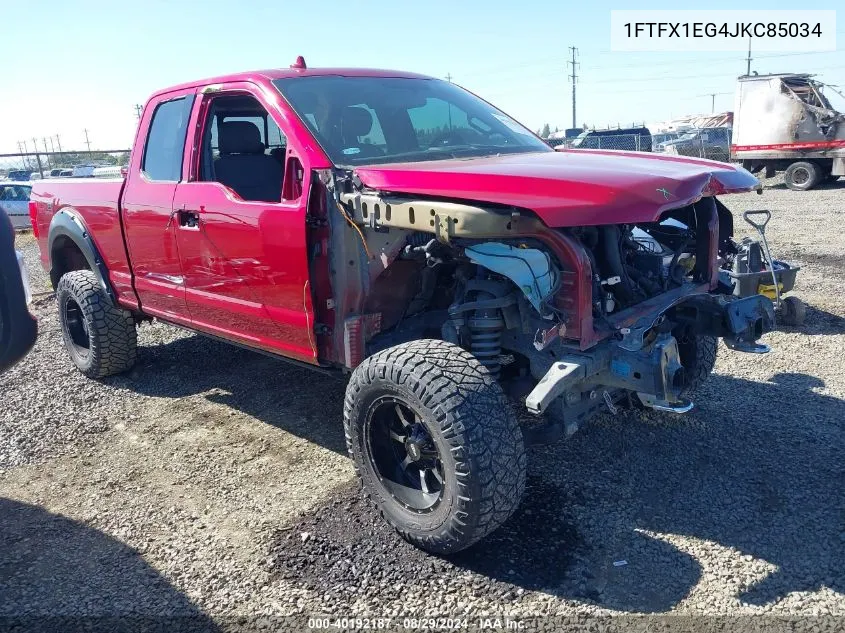 2018 Ford F-150 Xlt VIN: 1FTFX1EG4JKC85034 Lot: 40192187