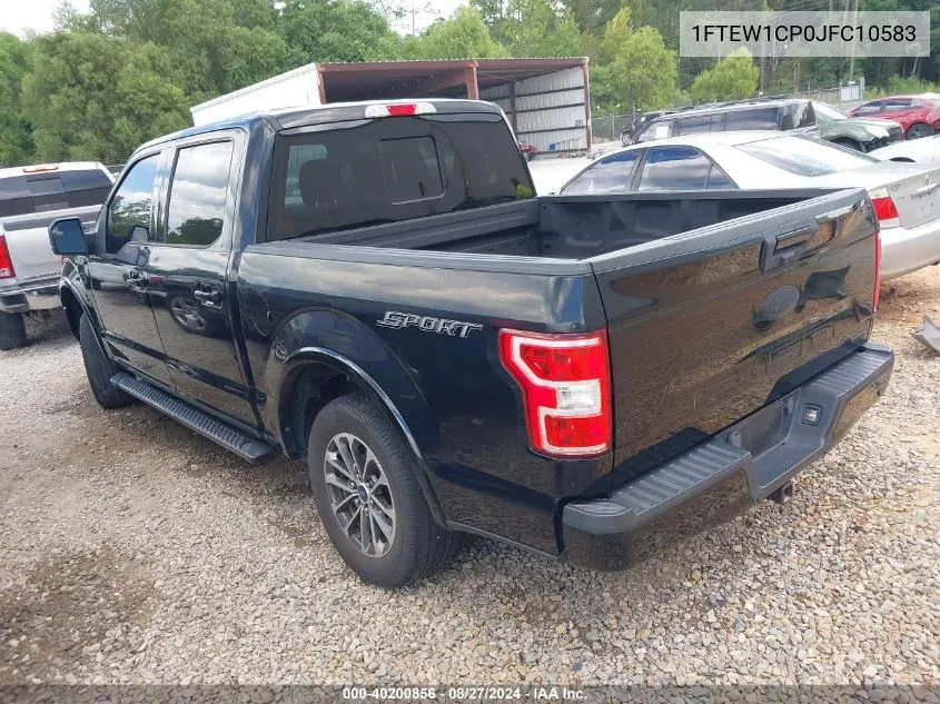 1FTEW1CP0JFC10583 2018 Ford F-150 Xlt