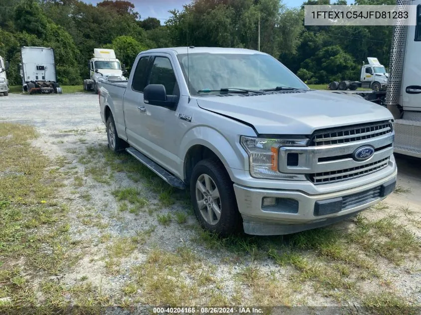 2018 Ford F-150 Xlt VIN: 1FTEX1C54JFD81283 Lot: 40204165