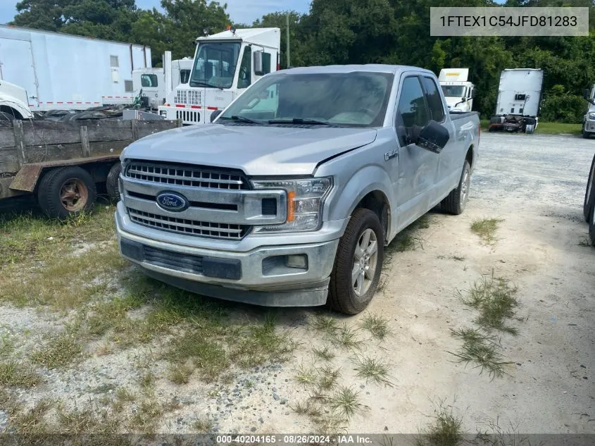 1FTEX1C54JFD81283 2018 Ford F-150 Xlt