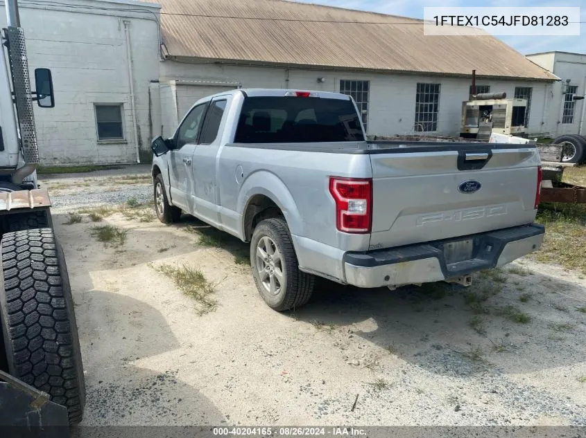 1FTEX1C54JFD81283 2018 Ford F-150 Xlt