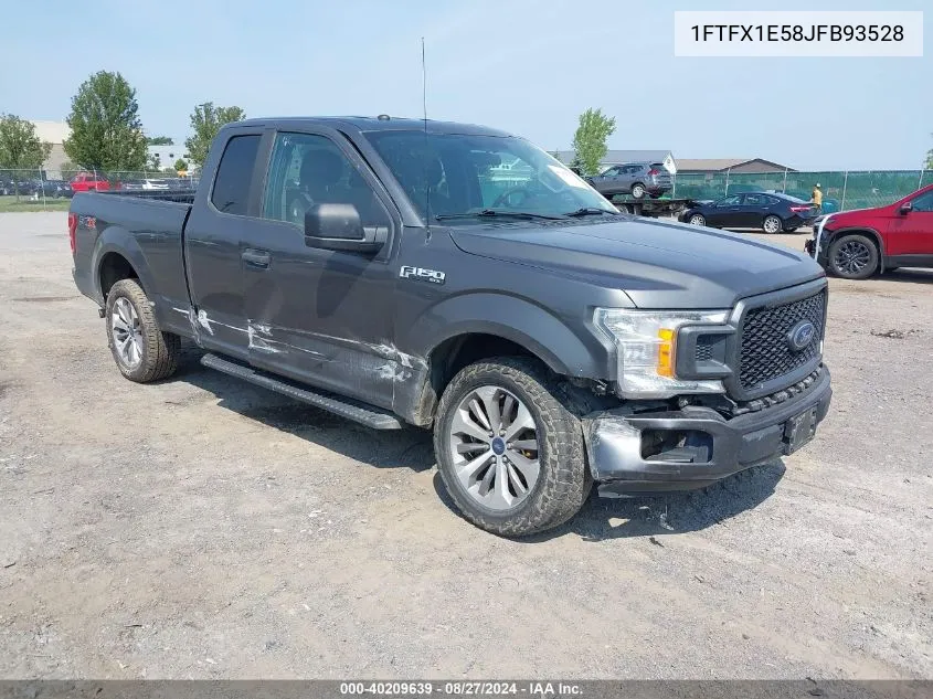 2018 Ford F-150 Xl VIN: 1FTFX1E58JFB93528 Lot: 40209639