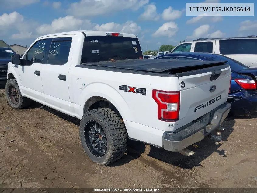 2018 Ford F-150 Xlt VIN: 1FTEW1E59JKD85644 Lot: 40213357