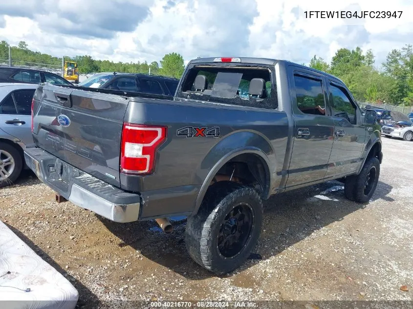 1FTEW1EG4JFC23947 2018 Ford F-150 Lariat