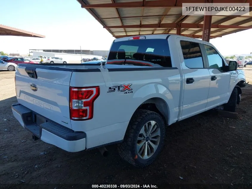 1FTEW1EP0JKE00422 2018 Ford F-150 Xl