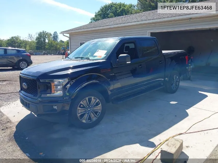 2018 Ford F-150 Xlt VIN: 1FTEW1EP8JFE63468 Lot: 40238018