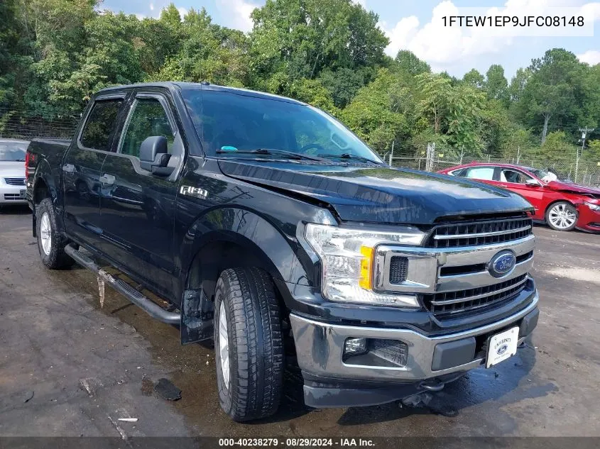 2018 Ford F-150 Xlt VIN: 1FTEW1EP9JFC08148 Lot: 40238279