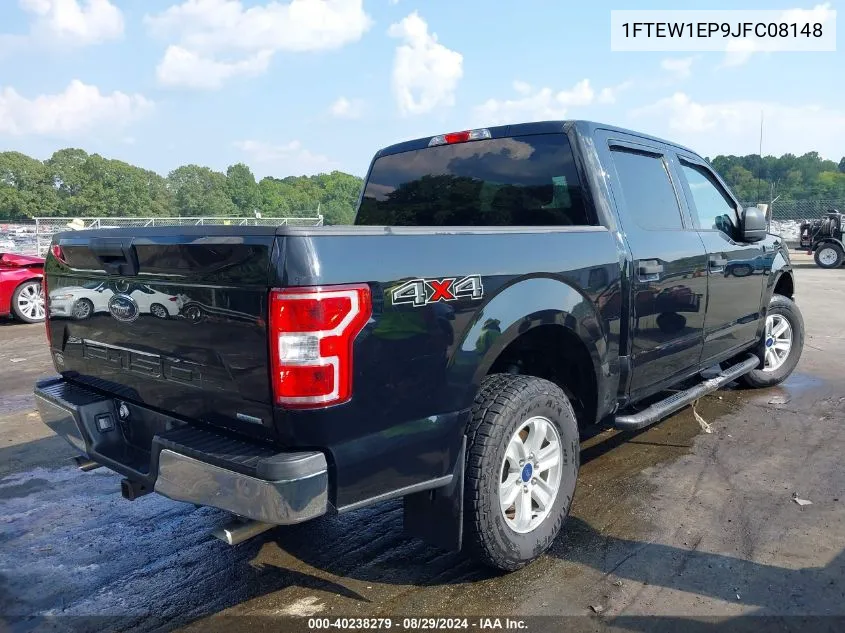 1FTEW1EP9JFC08148 2018 Ford F-150 Xlt