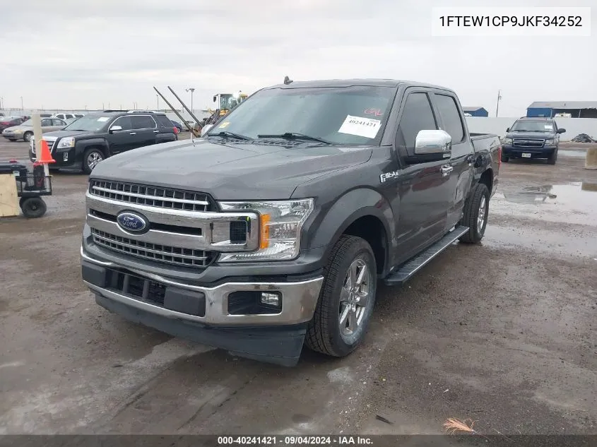 1FTEW1CP9JKF34252 2018 Ford F-150 Xlt