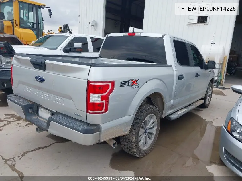 1FTEW1EP0JKF14226 2018 Ford F150 Supercrew