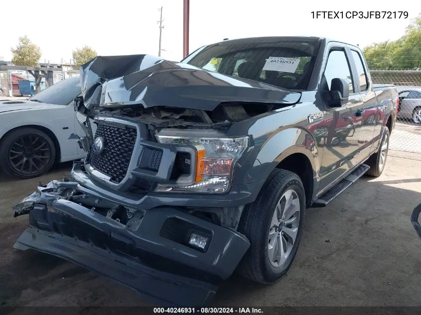 1FTEX1CP3JFB72179 2018 Ford F-150 Xl