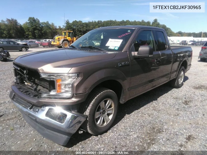 1FTEX1CB2JKF30965 2018 Ford F-150 Xlt