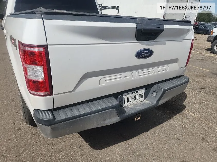 1FTFW1E5XJFE78797 2018 Ford F-150 Xl