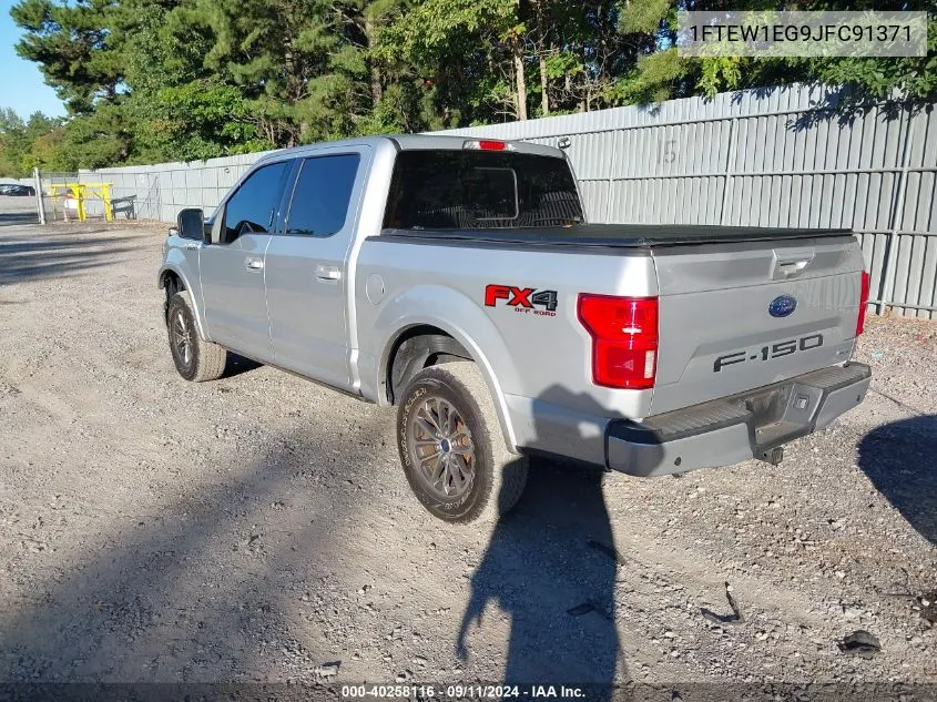 1FTEW1EG9JFC91371 2018 Ford F-150 Lariat