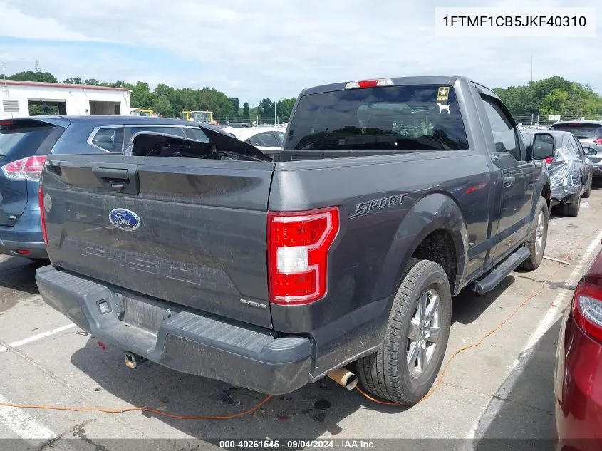 1FTMF1CB5JKF40310 2018 Ford F-150 Xl