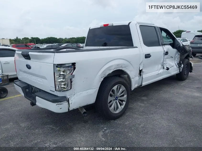 1FTEW1CP8JKC55469 2018 Ford F150 Supercrew