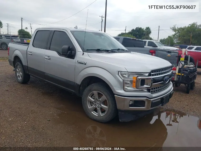 1FTEW1C55JKF90607 2018 Ford F-150 Xlt