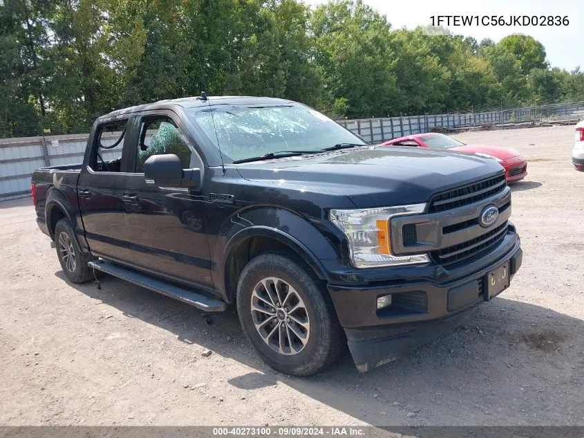 1FTEW1C56JKD02836 2018 Ford F-150 Xlt