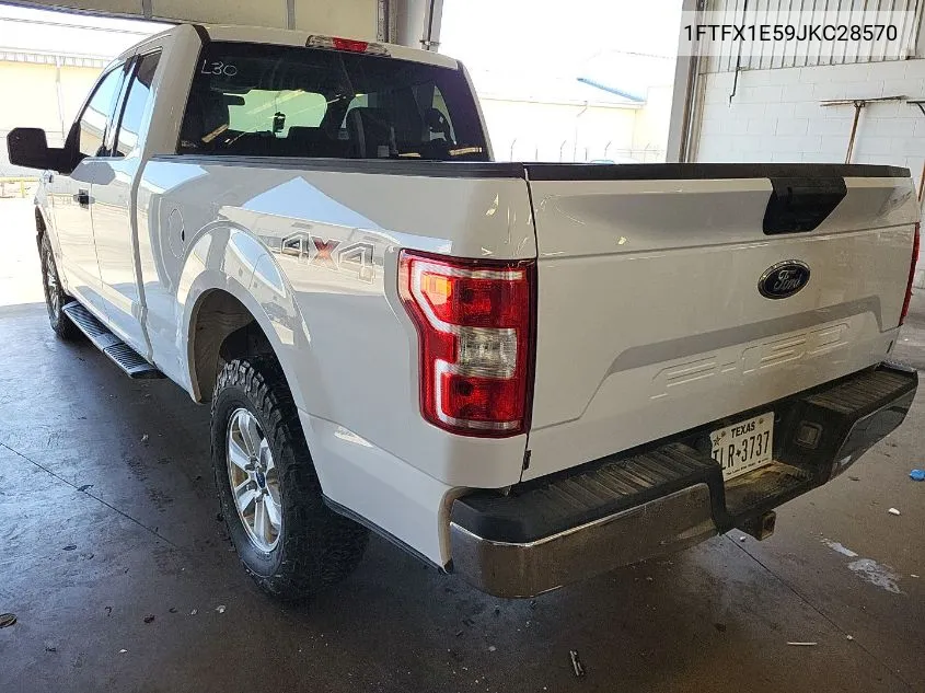 1FTFX1E59JKC28570 2018 Ford F-150 Xlt