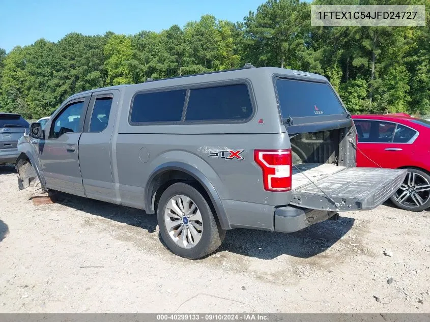 2018 Ford F-150 Xl VIN: 1FTEX1C54JFD24727 Lot: 40299133