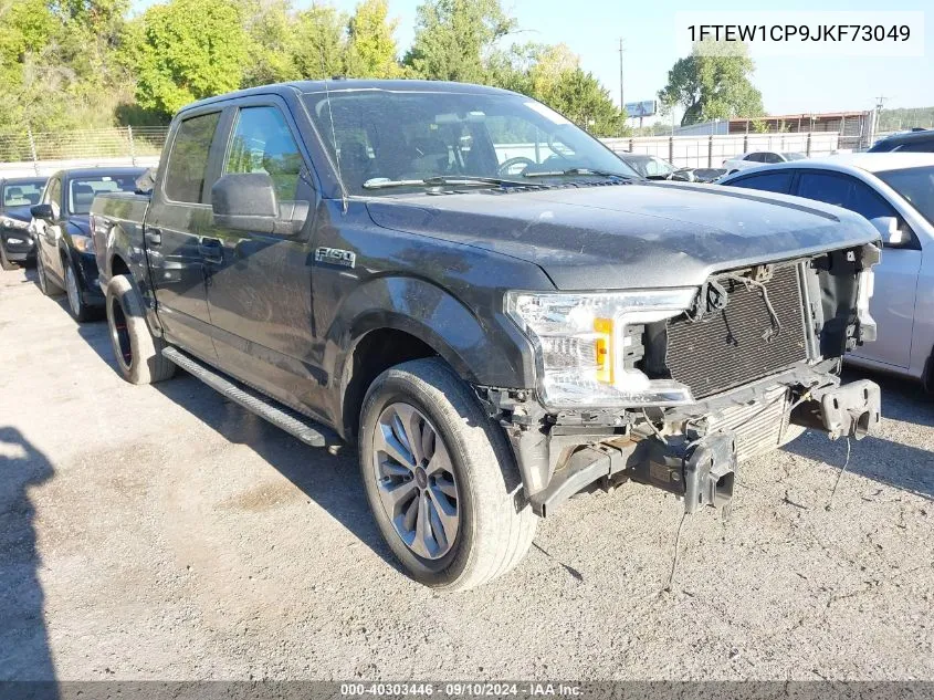 2018 Ford F-150 Supercrew VIN: 1FTEW1CP9JKF73049 Lot: 40303446