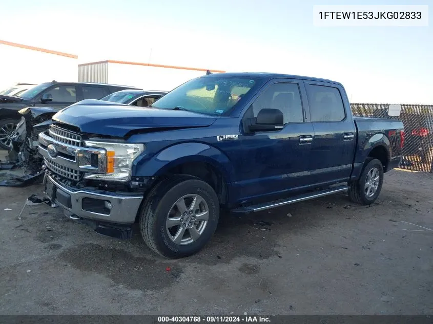 1FTEW1E53JKG02833 2018 Ford F150 Supercrew