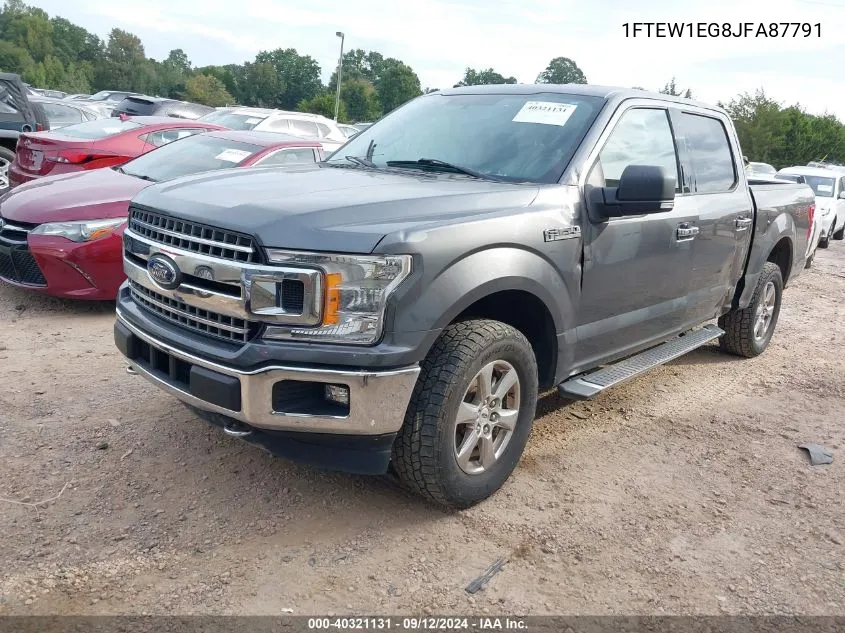 1FTEW1EG8JFA87791 2018 Ford F150 Supercrew