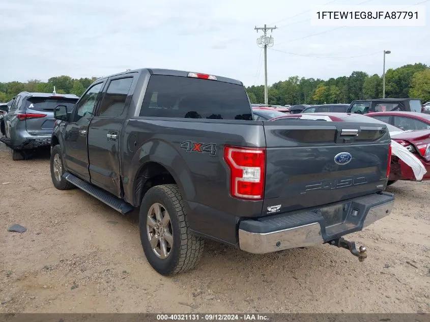 1FTEW1EG8JFA87791 2018 Ford F150 Supercrew