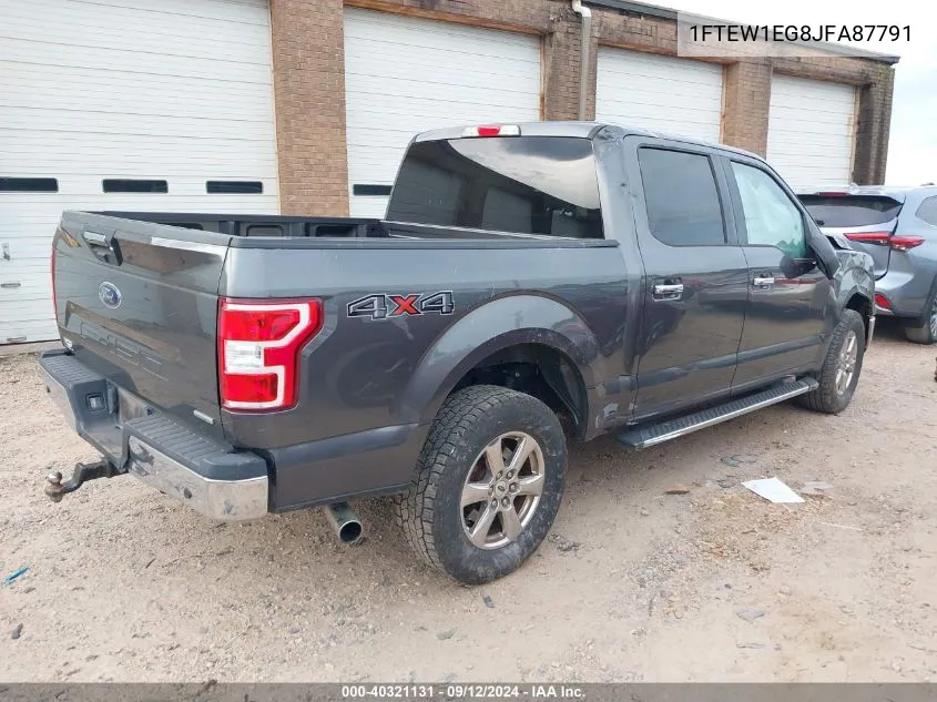 1FTEW1EG8JFA87791 2018 Ford F150 Supercrew