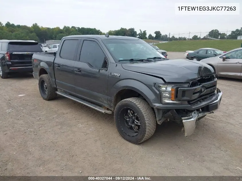 2018 Ford F-150 Xlt VIN: 1FTEW1EG3JKC77263 Lot: 40327044