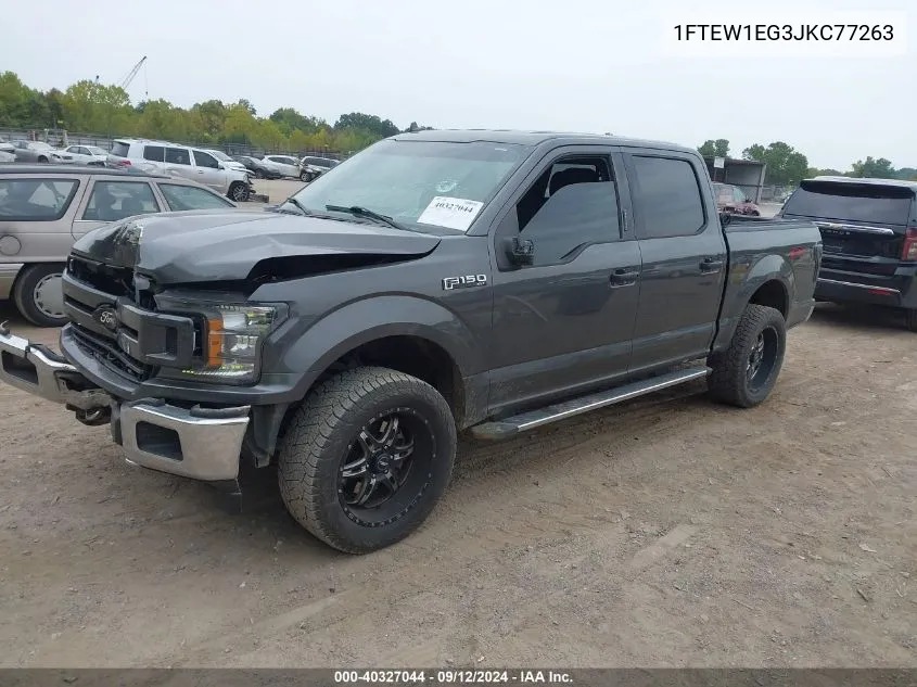 1FTEW1EG3JKC77263 2018 Ford F-150 Xlt