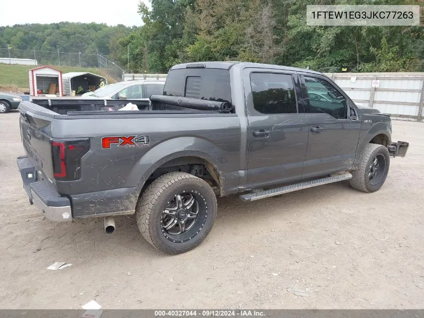 1FTEW1EG3JKC77263 2018 Ford F-150 Xlt