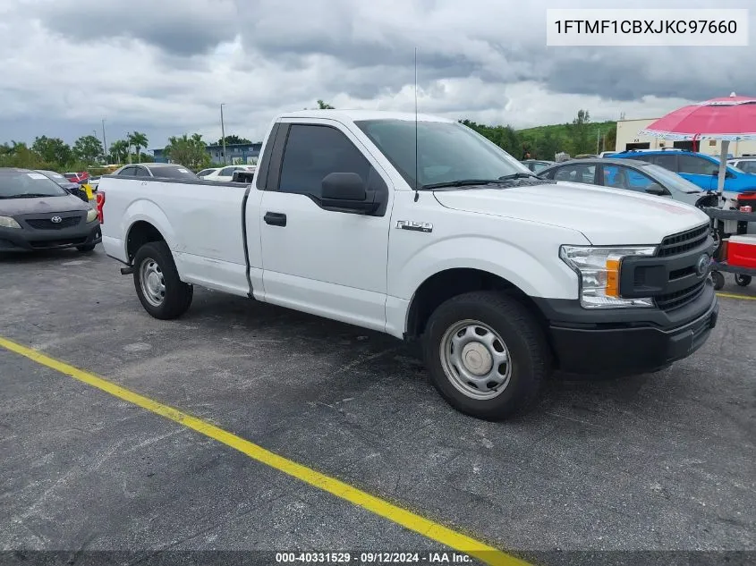 2018 Ford F-150 Xl VIN: 1FTMF1CBXJKC97660 Lot: 40331529